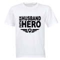 Father. Husband. Hero - Adults - T-Shirt