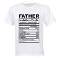 Father - Nutrition Facts - Adults - T-Shirt