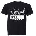 Fatherhood - Nailed It! - Adults - T-Shirt