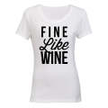 Fine Like Wine - Ladies - T-Shirt