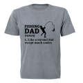 Fishing Dad Definition - Adults - T-Shirt