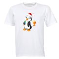Fishing Penguin - Kids T-Shirt