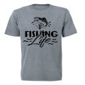 Fishing Life - Adults - T-Shirt