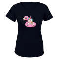 Flamingo Unicorn - Ladies - T-Shirt