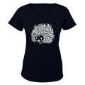 Flower Hedgehog - Ladies - T-Shirt