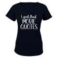 Fluent Movie Quotes - Ladies - T-Shirt