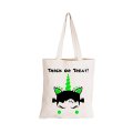 Franken-Unicorn - Halloween- Eco-Cotton Trick or Treat Bag