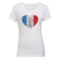 French Flag Inspired - Ladies - T-Shirt