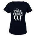 Frisky Elf - Christmas - Ladies - T-Shirt
