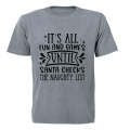 Fun and Games - Christmas - Adults - T-Shirt