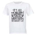 Fun and Games - Christmas - Adults - T-Shirt