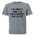 Funniest Dad - Adults - T-Shirt