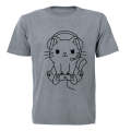 Gamer Cat - Adults - T-Shirt