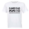 Gamer Dad - Cooler - Adults - T-Shirt