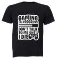 Gaming - Don't Talk To Me - Kids T-Shirt
