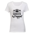 Gangsta Wrapper - Christmas - Ladies - T-Shirt
