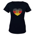 German Flag Inspired - Ladies - T-Shirt