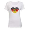 German Flag Inspired - Ladies - T-Shirt