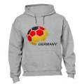 Germany - Soccer Ball - Hoodie