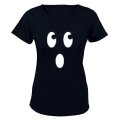Ghost Face - Halloween - Ladies - T-Shirt