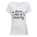 Give Me A Candy - Halloween - Ladies - T-Shirt
