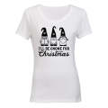 Gnome For Christmas - Ladies - T-Shirt
