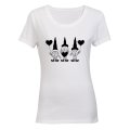 Gnome Love - Ladies - T-Shirt