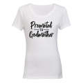 Promoted to Godmother - Ladies - T-Shirt
