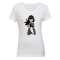 Goth Girl - Rocker - Ladies - T-Shirt