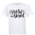 Grateful and Blessed - Kids T-Shirt