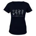 Grow Positive Thoughts - Ladies - T-Shirt