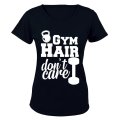 Gym Hair - Don't Care - Ladies - T-Shirt
