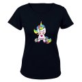 Gym Unicorn - Ladies - T-Shirt
