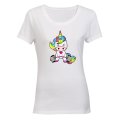 Gym Unicorn - Ladies - T-Shirt