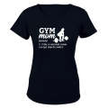 Gym Mom Definition - Ladies - T-Shirt