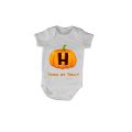 H - Halloween Pumpkin - Baby Grow