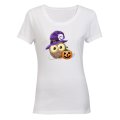 Halloween Owl - Ladies - T-Shirt