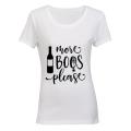 More BOOs Please - Halloween Inspired! - Ladies - T-Shirt