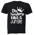 One Handsome King of the Jungle - Kids T-Shirt