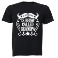 Happiness is being Called Grandpa - Adults - T-Shirt