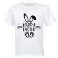 Happy Easter - Bunny Feet - Adults - T-Shirt