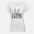 Happy Easter - Ears - Ladies - T-Shirt
