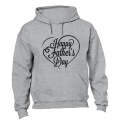Happy Father's Day - Heart - Hoodie