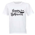 Happy Halloween - Pumpkin Face - Kids T-Shirt