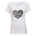 Happy Mother's Day - Heart - Ladies - T-Shirt