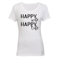 Happy Wife - Ladies - T-Shirt