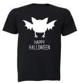 Happy Halloween - Cute Bat - Kids T-Shirt