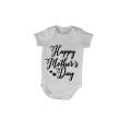 Happy Mother's Day - Cursive - Baby Grow
