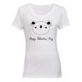 Happy Valentines Day - Koala - Ladies - T-Shirt