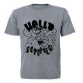 Hello Summer- Shark - Kids T-Shirt